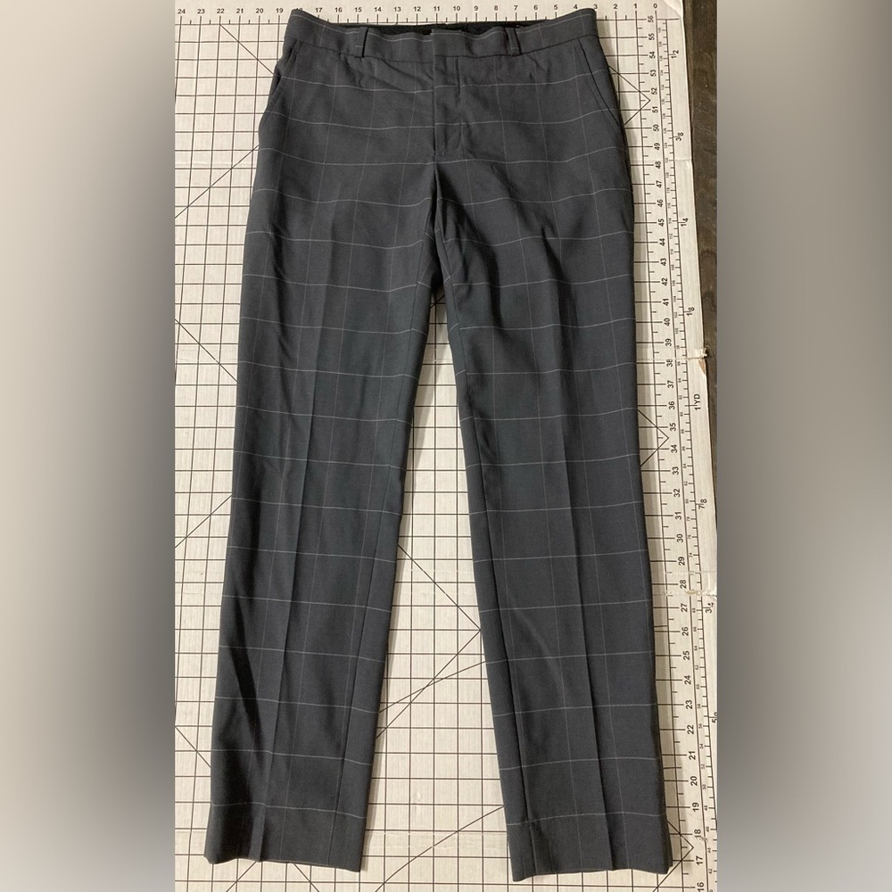 Banana Republic Women’s Size 8 Windowpane Trouser Pants